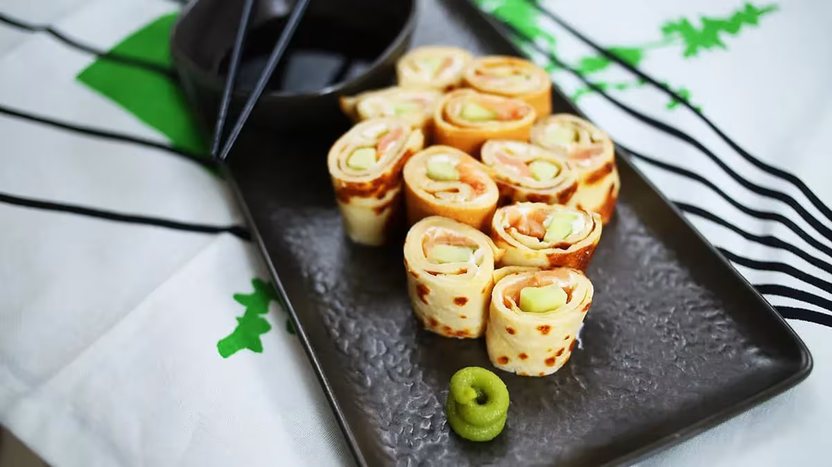 Palacsinta sushi