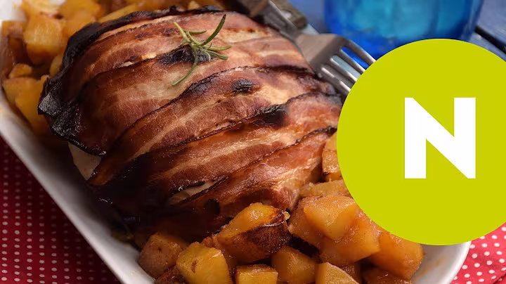 Fokhagymás-baconös sült sertéscomb recept | Nosalty