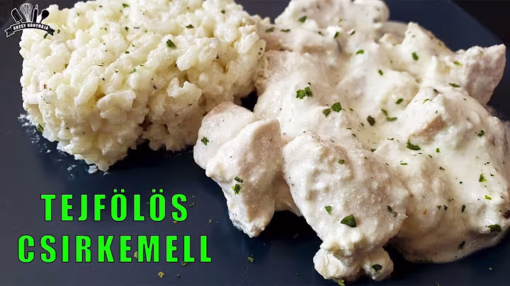 Tejfölös csirke recept fél óra alatt elkészül / @anzsykonyhaja