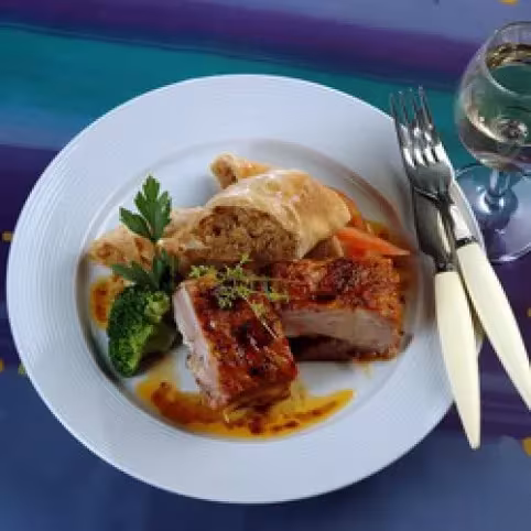 Sült oldalas káposztás rétessel Recept képpel | Mindmegette.hu