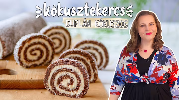 Kókuszos keksztekercs recept