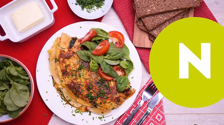 Kiadós omlett szuper zöldekkel | Nosalty