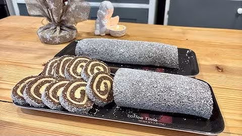 Kókuszos Keksztekercs ❤️Gyorsan és egyszerűen