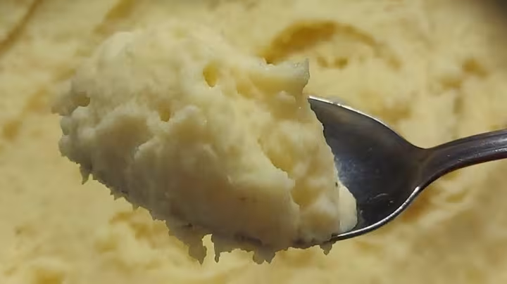 Krumplipüré, nálunk így a legfinomabb.