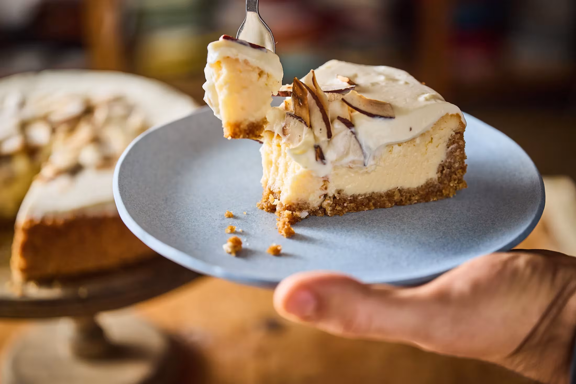 Kókuszos sajttorta