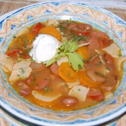 Jókai bableves Recept képpel | Mindmegette.hu