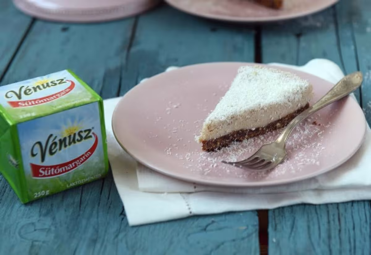Kókuszos gesztenyetorta sütés nélkül