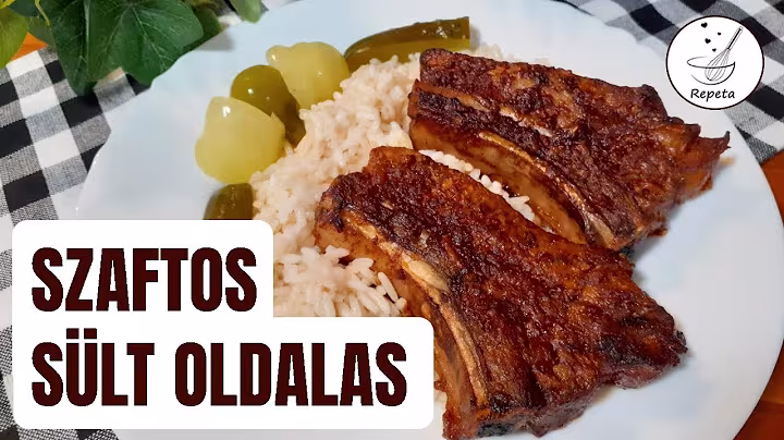Sült oldalas 🍖 Puha, szaftos, leolvad a csontról