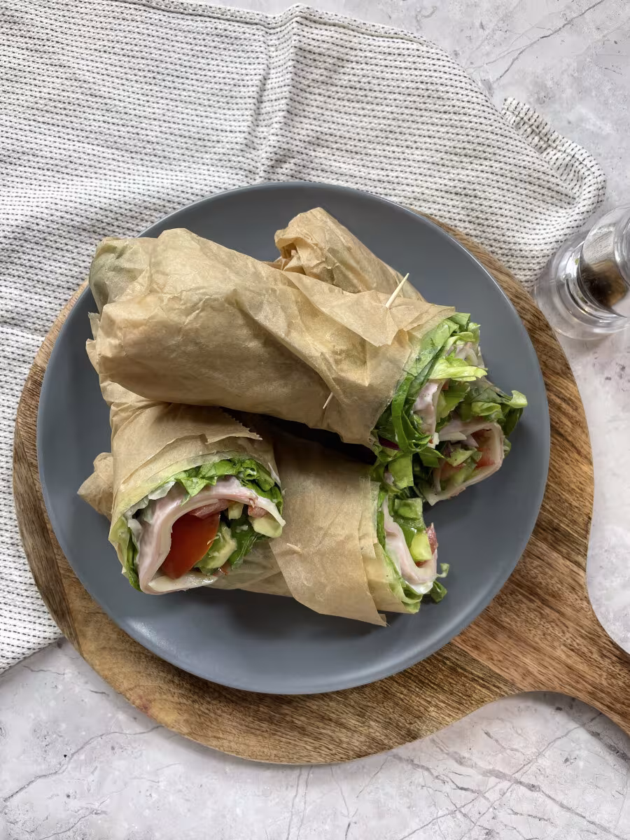 Saláta wrap