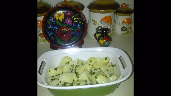 HUNGARIAN PARSLEY POTATOES  authentic traditional quick and easy  /  PETREZSELYMES KRUMPLI