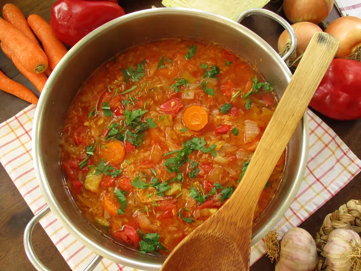 Káposztaleves recept diétához | Mindmegette.hu