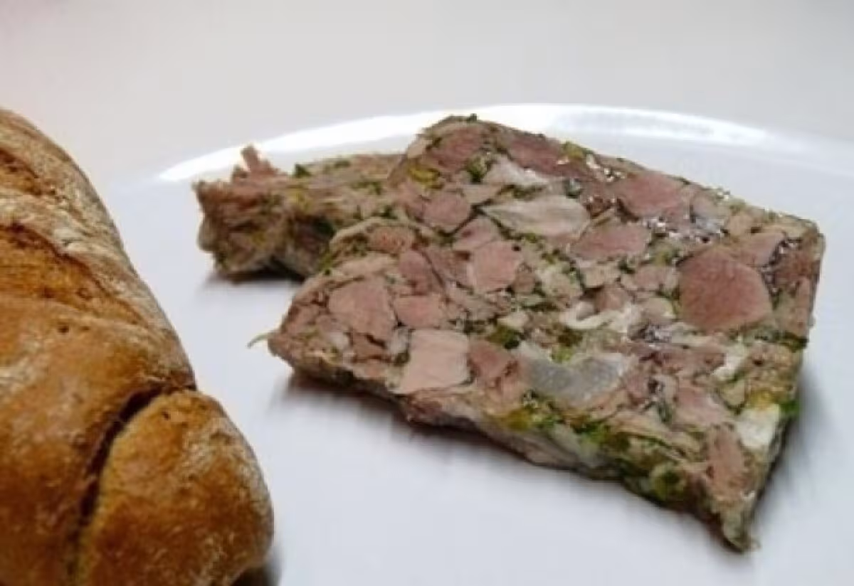 Sertéscsülök terrin
