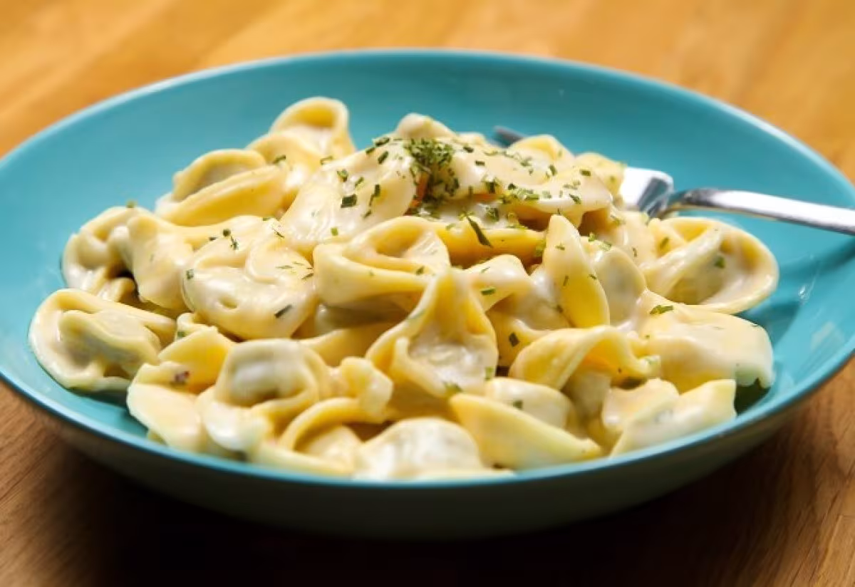 Sajtkrémes tortelloni