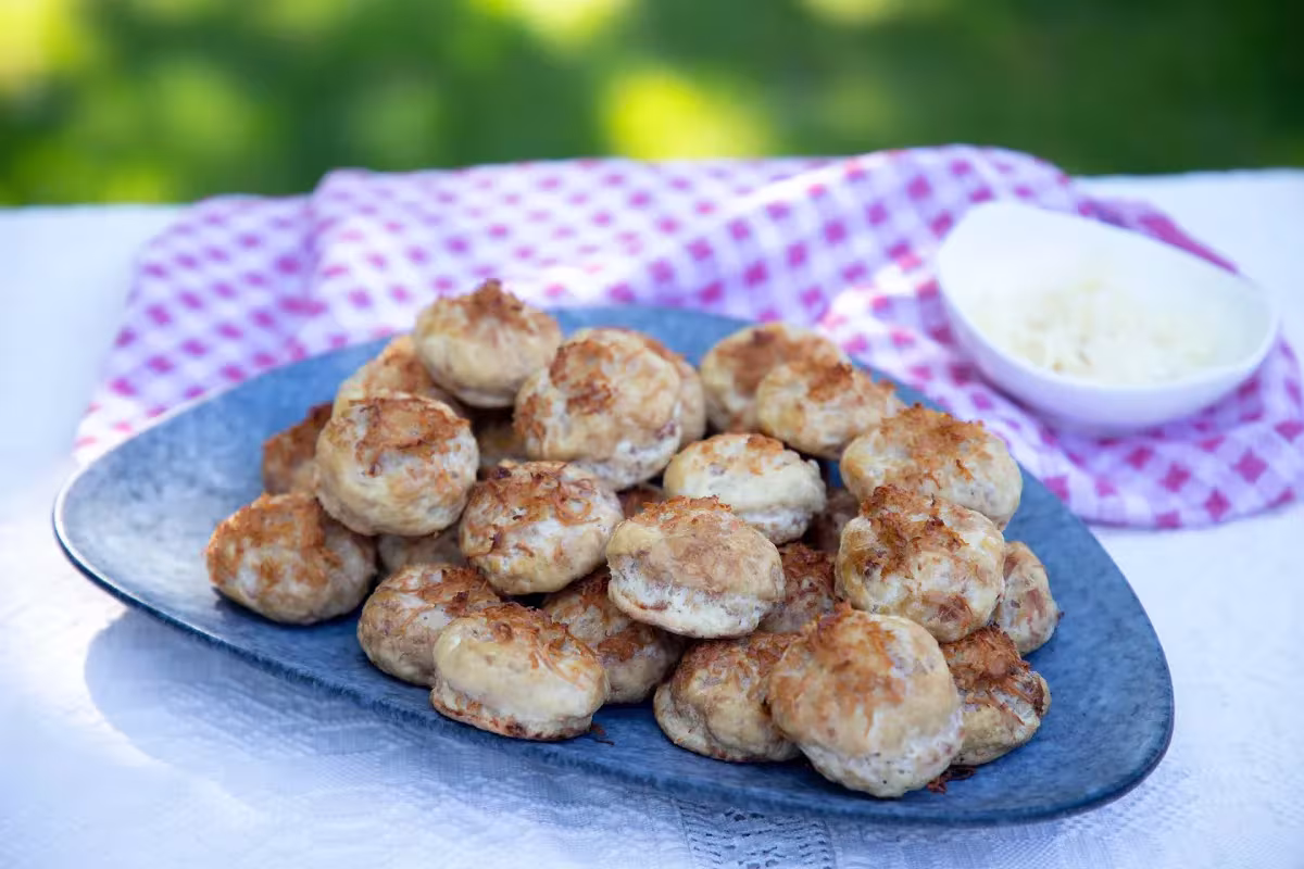 Füstös pogácsa grillben | Mindmegette.hu